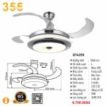 Quạt Trần QT4205