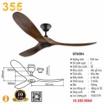 Quạt Trần QT6004