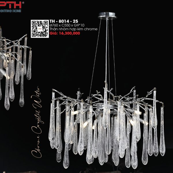 Đèn Thả LED Pha Lê TH-8014-25