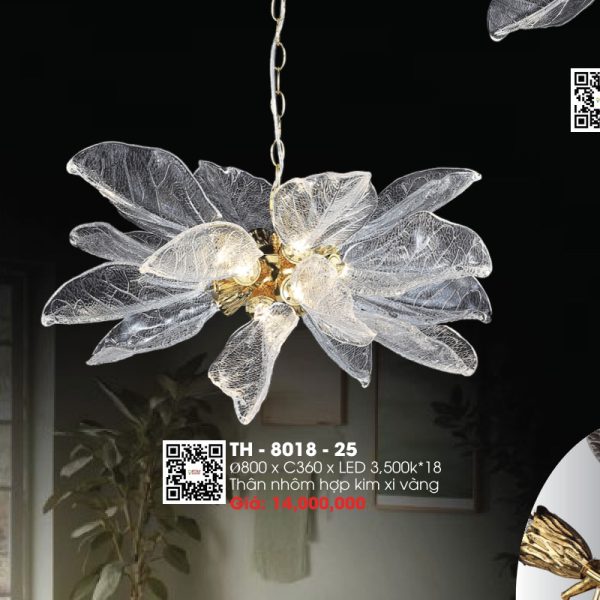Đèn Thả LED Pha Lê TH-8018-25