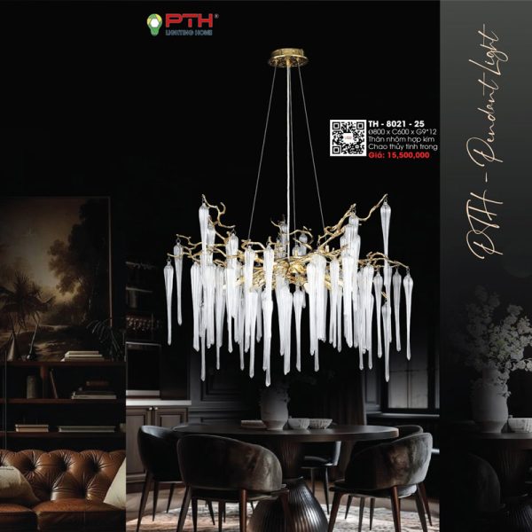 Đèn Thả LED Pha Lê TH-8021-25