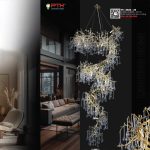 Đèn Thả LED Pha Lê TH-8024-25