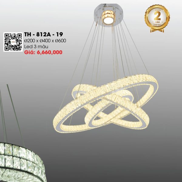 Đèn Thả LED Pha Lê TH-812A-19