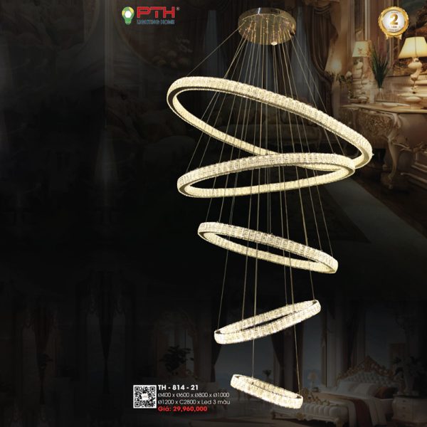 Đèn Thả LED Pha Lê TH-814-21