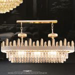 Đèn Thả Pha Lê TH-8165 Ngang