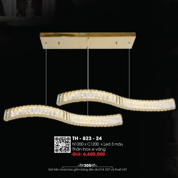 Đèn Thả LED Pha Lê TH-823-24