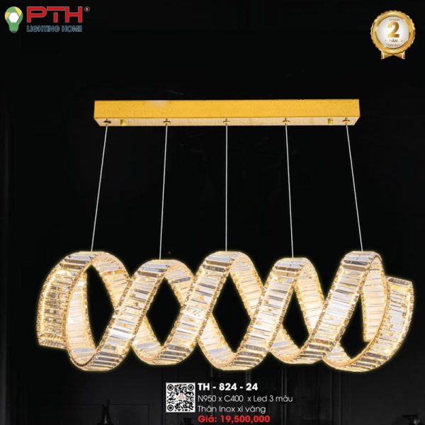 Đèn Thả LED Pha Lê TH-824-24