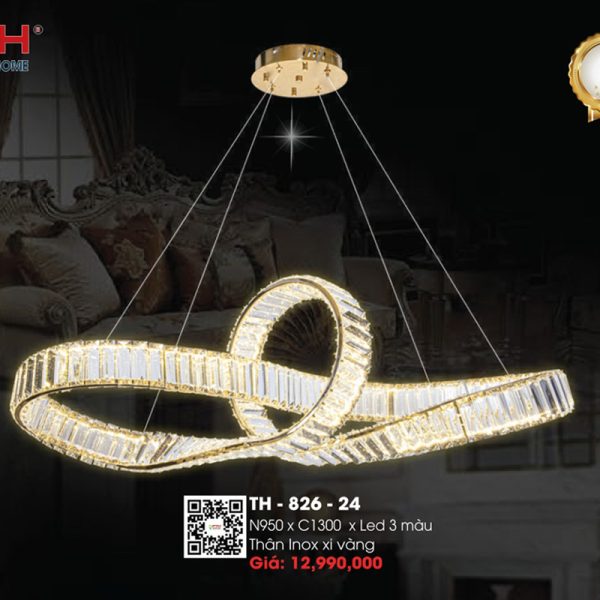 Đèn Thả LED Pha Lê TH-826-24