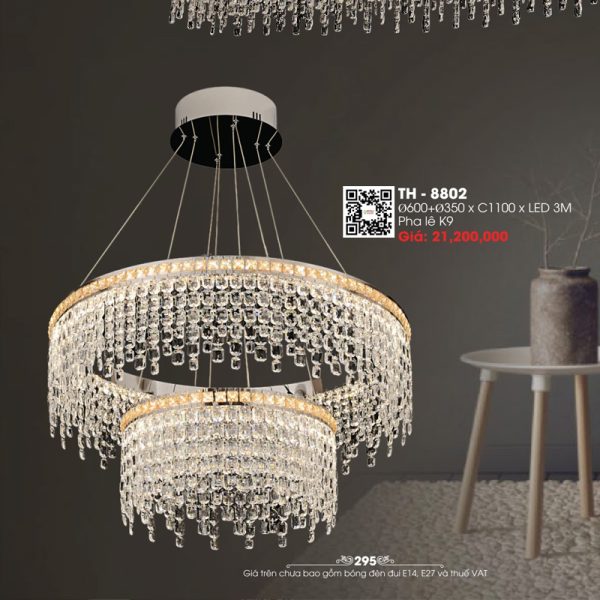 Đèn Thả LED Pha Lê TH-8802