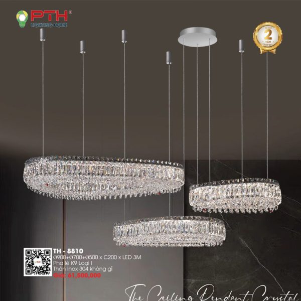 Đèn Thả LED Pha Lê TH-8810