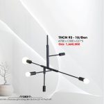 Đèn Thả Hiện Đại & Décor THCN-93-18-Đen