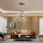 Đèn Thả Hiện Đại THD7051T3 Nâu