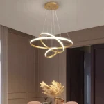 Đèn Thả Hiện Đại THD7087 Vàng