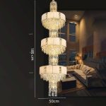 Đèn Pha Lê Cao Cấp TPL817D1800