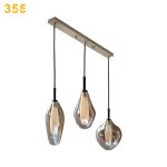 Đèn Thả Thuỷ Tinh TT42T3 Dài