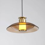 Đèn Thả Thuỷ Tinh  TT47 Trà