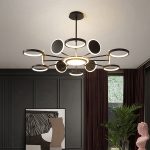 Đèn Thả Thiết Kế TTK116T8 Đen