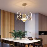Đèn Thả Thiết Kế TTK116T8 Vàng