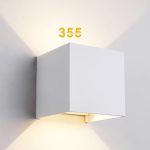 Đèn Vách Tường VNT2217 Vuông Trắng 6W