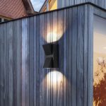 Đèn Vách Tường VNT2220T2 Đen