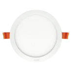 LED Panel âm trần nhựa, mặt tròn 24W ánh sáng vàng RP-24V