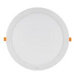 LED Panel âm trần nhựa mặt tròn 24W - 3 chế độ màu RPE-24/3C