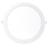 LED Panel âm trần nhôm mặt tròn 18W - 3 chế độ màu RPL-18/3C