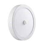 LED Panel ốp nổi nhôm, mặt tròn, cảm biến chuyển động 24W ánh sáng trắng SRPL-24T/MS