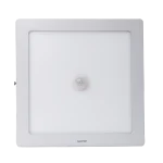 LED Panel ốp nổi nhôm, mặt vuông, cảm biến chuyển động 18W ánh sáng trắng SSPL-18T/MS